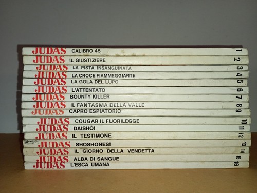 Fumetti judas bonelli 16 - judas,