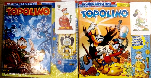 Topolino 3441 3442 - le, carte