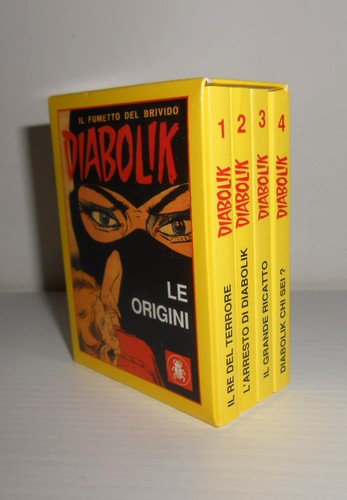 Diabolik origini cofanetto - diabolik, le